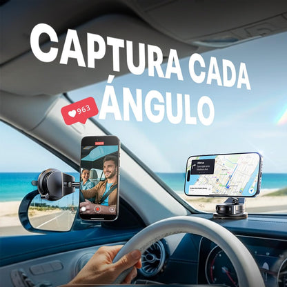 Pon Tu Móvil Donde Sea Con Nuestro Soporte Pro™ Magnético Con Succión