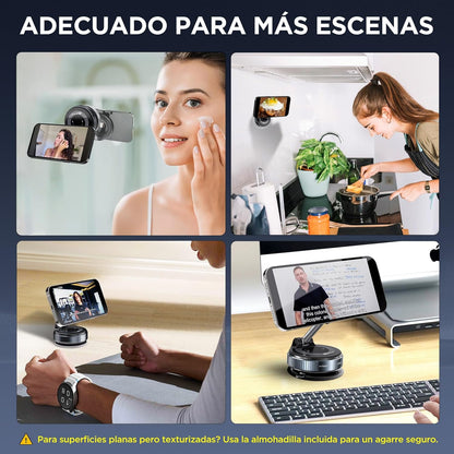 Pon Tu Móvil Donde Sea Con Nuestro Soporte Pro™ Magnético Con Succión